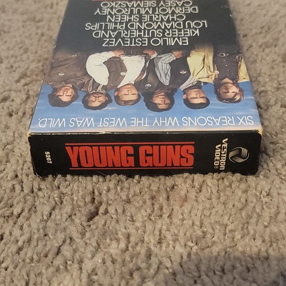 Vintage 1988 Young Guns VHS - Picture 6 of 8